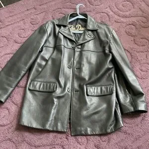 Walter davoucci leather hot sale jacket